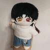 1 set Jeans 20cm Cotton Doll Clothes White T-shirt No Attribute Doll Clothes  Children's Gift