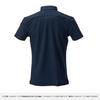 [Mercedes-Benz Collection] Genuine Mercedes-Benz X BRIEFING MS Linen-Touch Short-Sleeve Polo Shirt, Navy, Size S