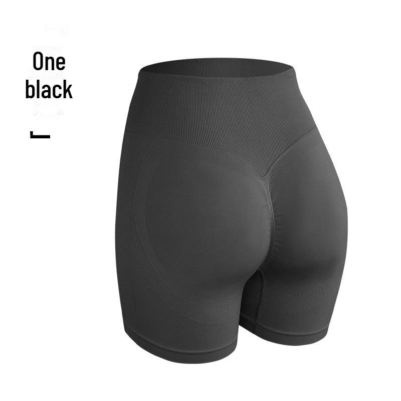 Shorts de Yoga Sans Coutures Taille Haute Ventre Plat