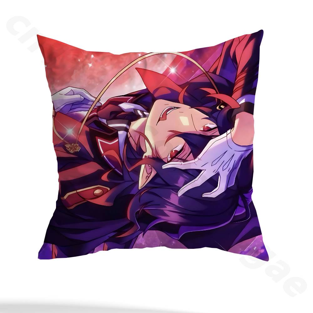 E-Ensemble S-Stars Sakuma Rei Pillow Case Anti-dustmite Pillowcase Invisible zipper silky short plush Sofa cushion cover