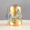 Brass Tea Ceremony Six Tools Set Gongfu Making Home Use Chinese Style Accessories