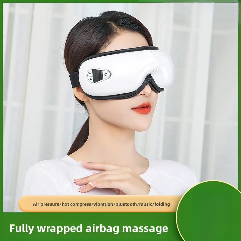 

Bluetooth Eye Massager, Air Pressure Eye, Eye Massager, Vibration Hot Compress, Relaxation and Decompression Eye Mask Chinese