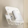Adhesive Wall Phone Holder Space Saving Design for Home Office Organizing with Charging Slot and Multifunctional Storage