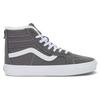 Vans Sk8 Fleece Trendy High-Top Skate Shoes Unisex Sneakers Gray White VN0A5KRCO6O