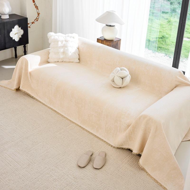 

Premium Linen Sofa Cover Universal All Season Full Coverage Sofa Slipcover High Quality Protective Furniture Cover 180*90cm