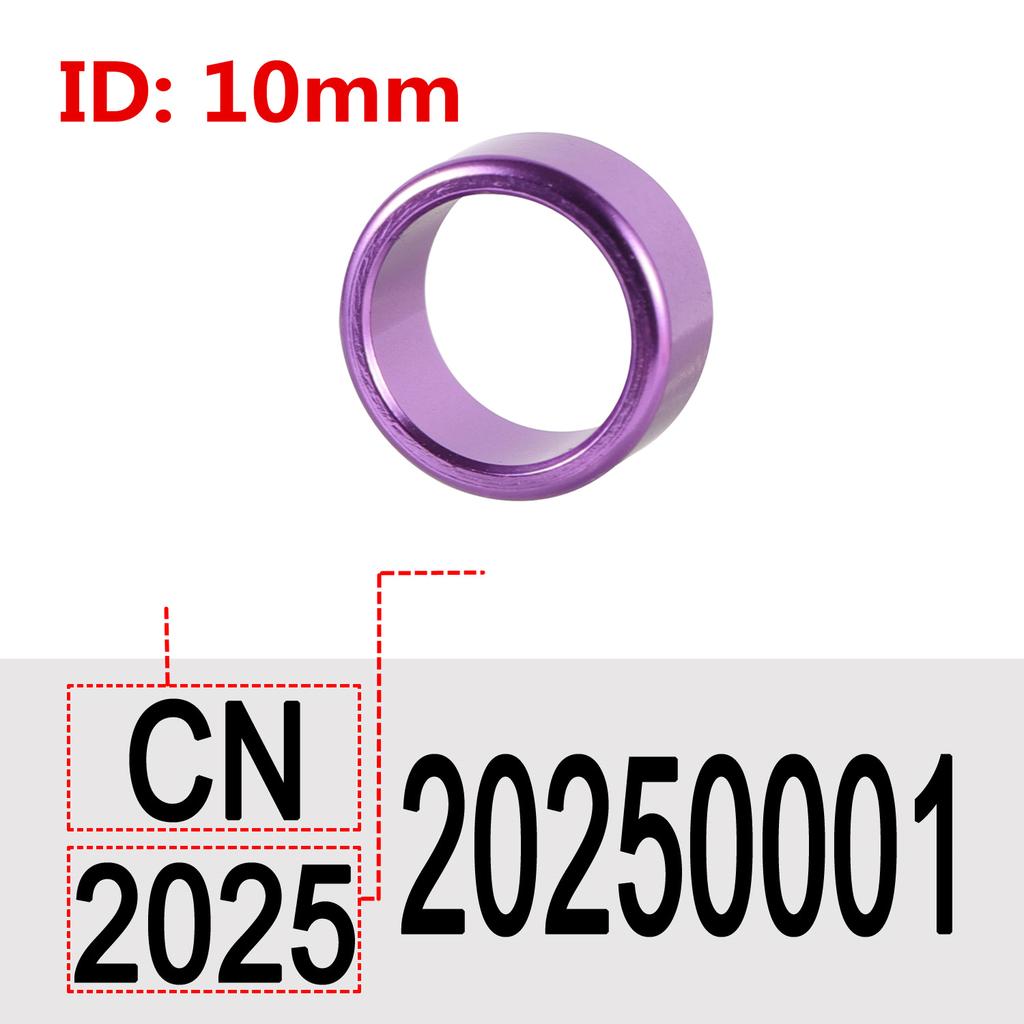 Anpassbarer Innendurchmesser 8mm/10mm Aluminium Taubenfußring Druck ''Ländercode + Jahr + Seriennummer" Vogelfußring 30 Stück