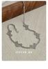 Cui Yan S925 Sterling Silver Korean Laser-Cut Heart Bracelet for Women - Simple, Light Luxury Fine Jewelry