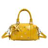Ladies' Handbag, Female Star Studded Boston Handbag, Versatile Single Shoulder Crossbody Bag, Y2K Bag