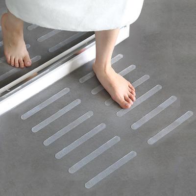Transparent Anti-Slip Strips Shower Stickers 5/10/20Pcs Bath Safety Non Slip for Bathtubs Showers Stairs Floors