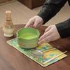 4PCS New Bamboo Ceramic Japanese Matcha Tea Set Food Grade Safe Matcha Whisk Reusable Matcha Stirring Brush