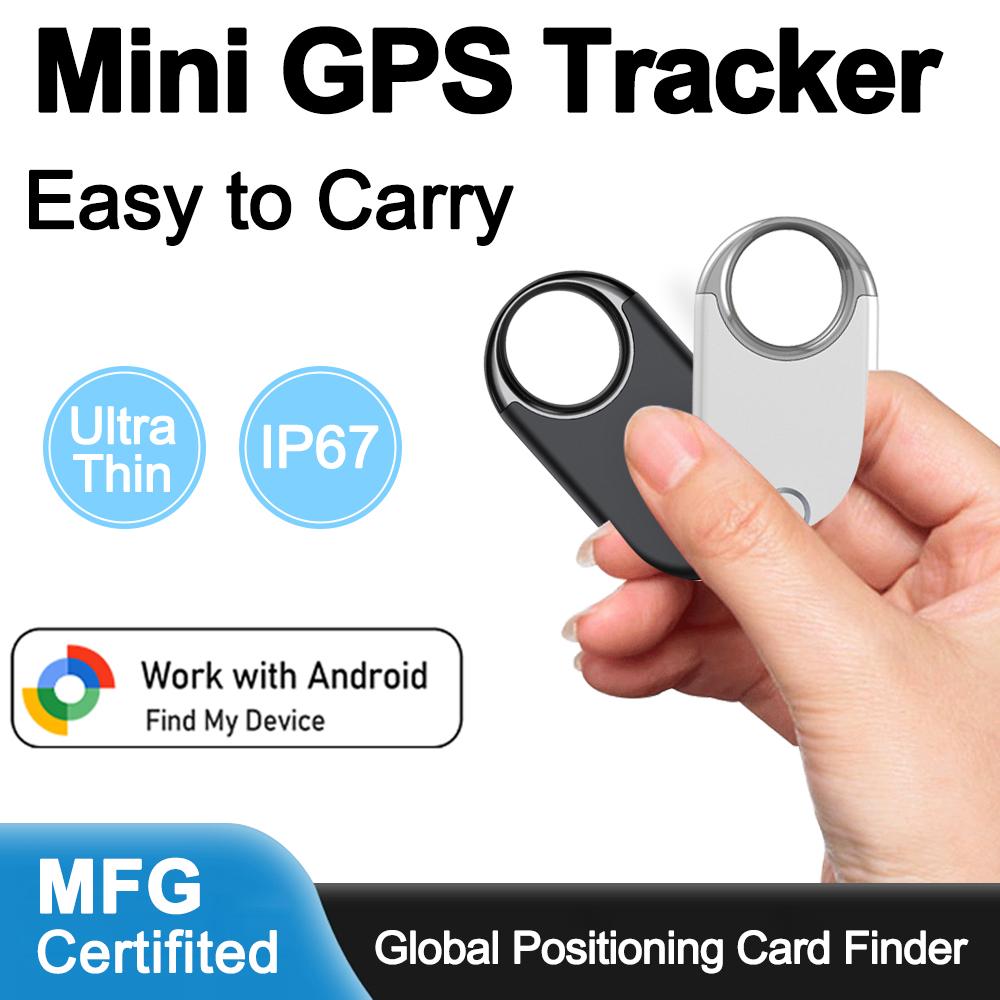 Android Tracker Tags Works with Google's Find Hub (Android Only) Item GPS Locator Tracking Device Smart Tags for Wallet Keys