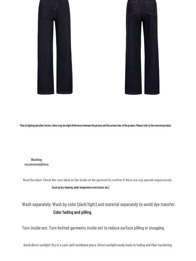 VEROMODA Women's Vintage Two-Button Straight-Leg Jeans