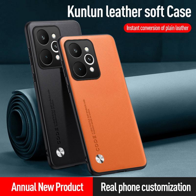 Plain Leather Case For Realme P4 Power P3 Realme 16 Pro + 15 Pro 14 14t 13 Pro 12 11 Pro Slim Hard Camera Protect Cover