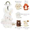 Bunnies by the Bay Cute Plush Animal Bag Charm Keychain - Lop-Eared Rabbit [Used]