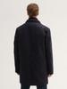 Winter Coat Tom Tailor 2 In 1 Mantel with Wool (1042475) Dark Blue In a Small Herringbone Pattern