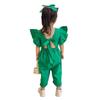 New Children'S Clothing: Baby Solid Color Cotton-Linen Jumpsuit With Ruffle Sleeves