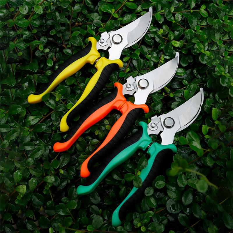 Professional Sharp Pruning Shears Garden Scissors Tree Flower Clippers Trimmers Secateurs Orchards Fruit Pick Tool