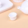 6Pcs/Set 1:12 Dolls House Miniature Cups & Pot Set Direction Furniture Toys