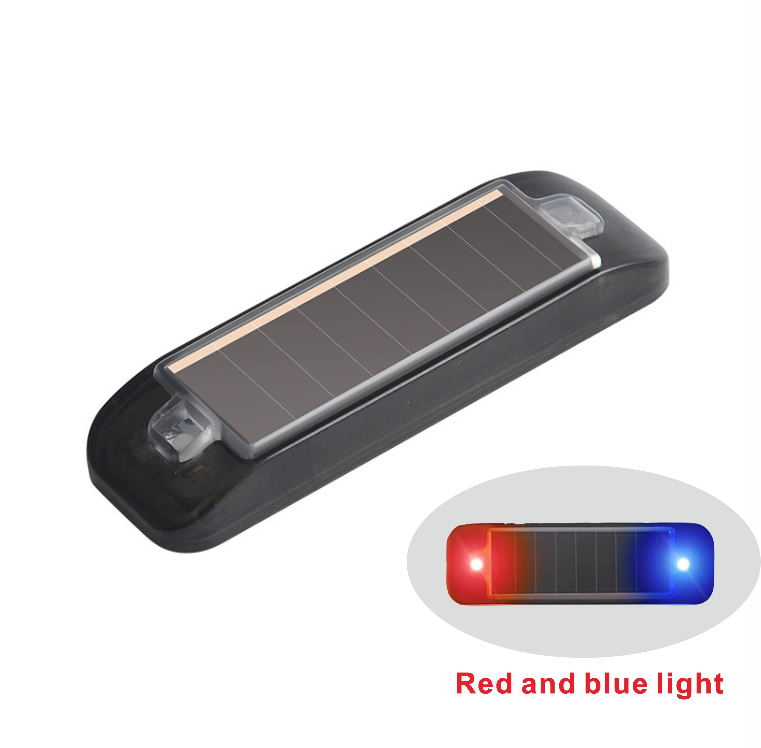 

Автомобильный солнечный противоугонный сигнальный свет, предупреждающий свет, защита от наезда сзади, без проводки, мигающий свет с эффектом дыхания в средней сети