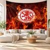 Middlesbrough Football Wall Tapestry, Soft Fabric Wall Hanging, Decorative Backdrop For Bedroom Home Wall Art