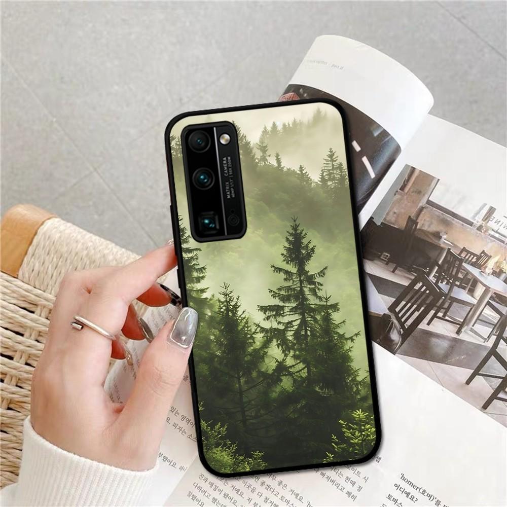 

Forest Landscape Phone Case For Huawei Honor 10 Lite 9 20 7A 9X 30 50 60 70 Pro Plus Soft Silicone Cover Huawei Honor 50
