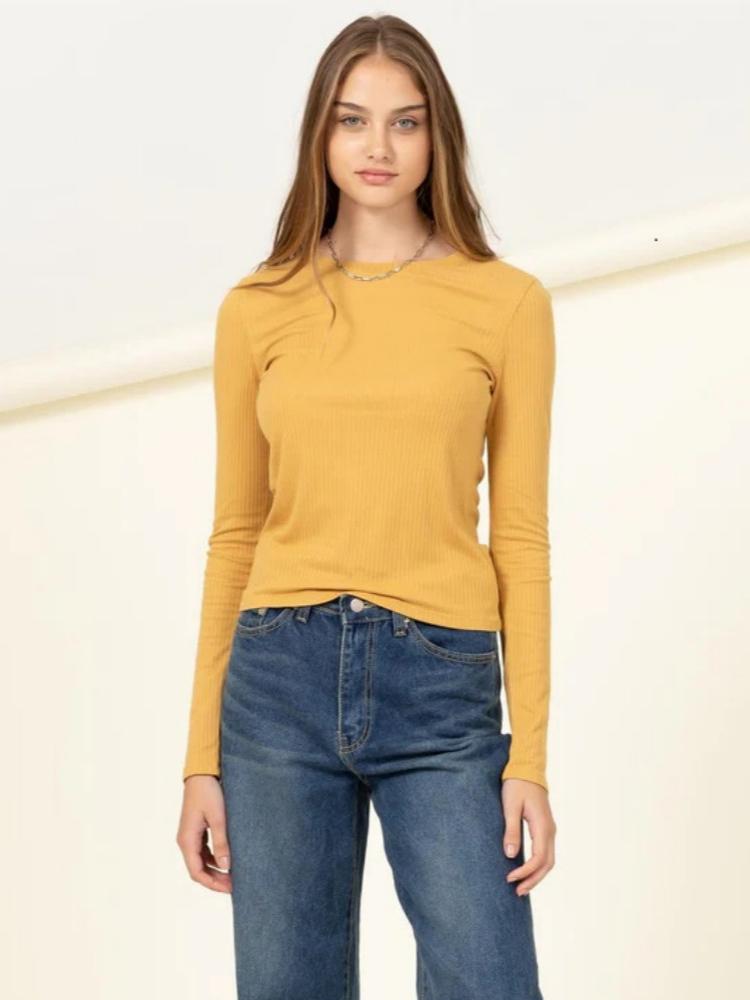 HYFVE Basic Rib Knit Top