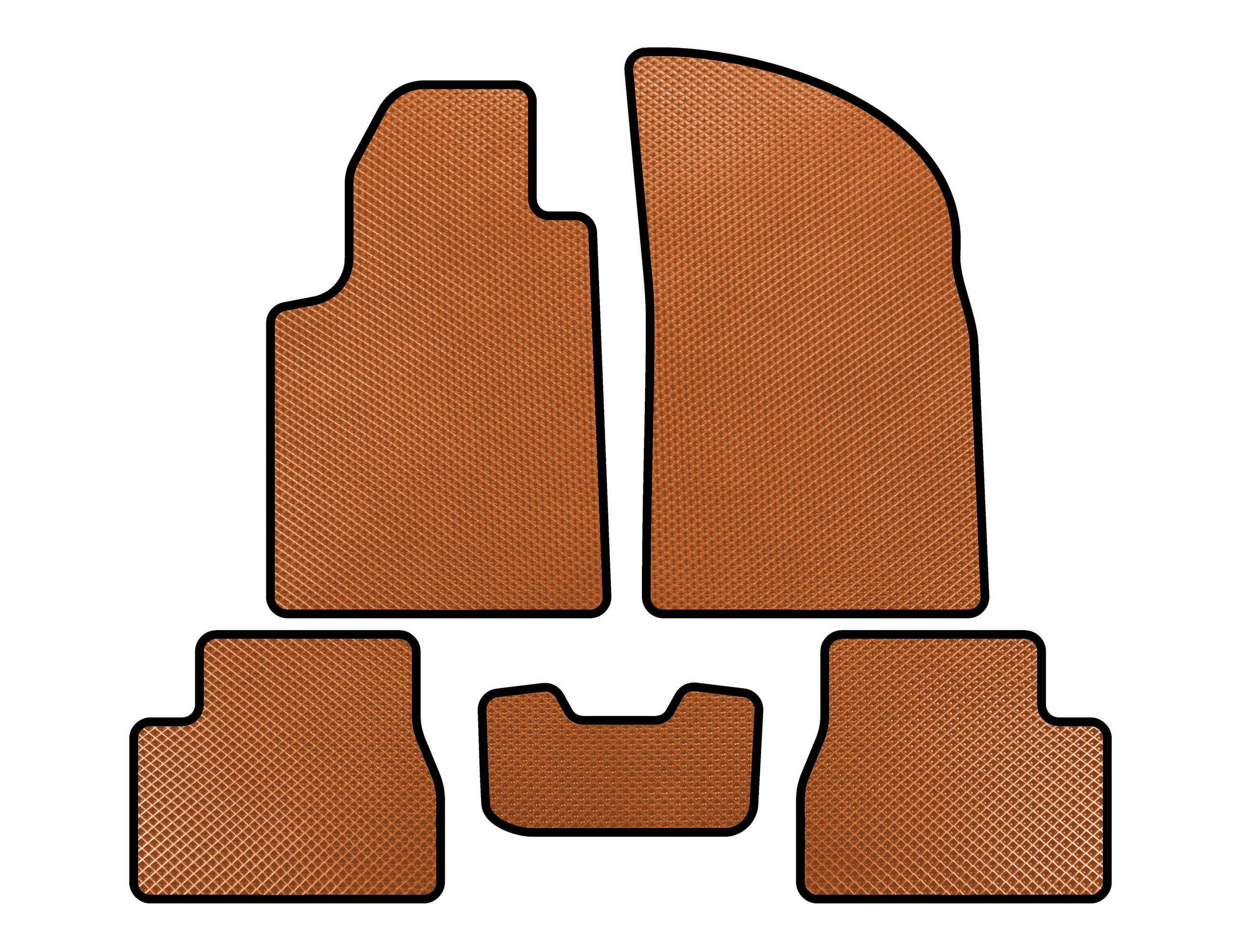 

EVA mats (Orange) for Citroen C-3 2002-2009