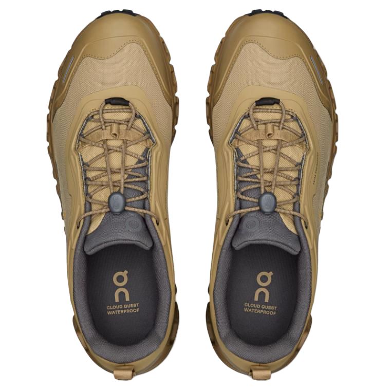 On Cloud 6 Running Shoes Men's Light Brown 3MG10424644