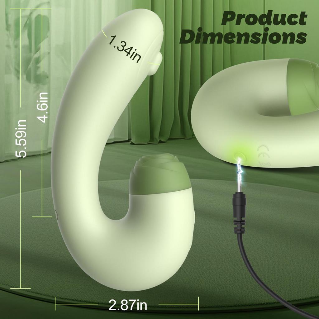 Vibrating Sucking Erotic Stick for Women - Adult Pleasure Toy