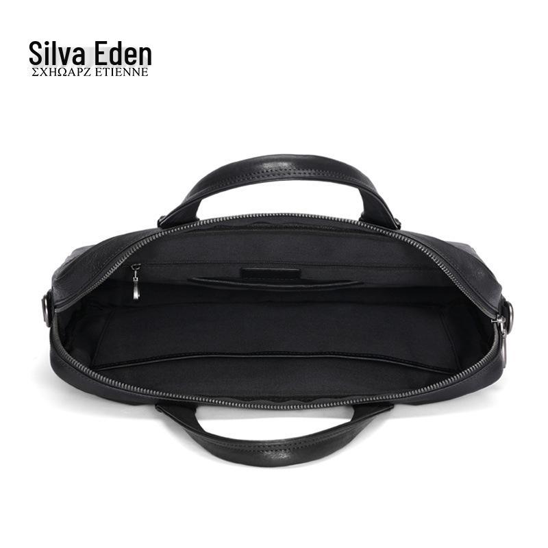 Men's Genuine Leather Fashion Briefcase Handbag