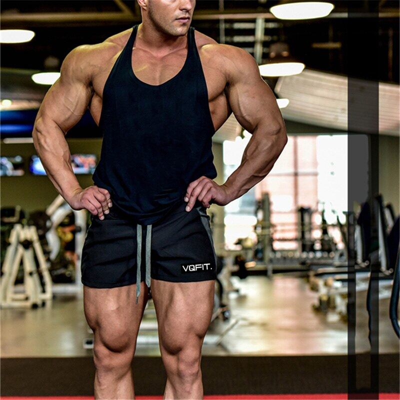 Muscleguys Marke Fitness Shorts Männer Neue Sommer Bodybuilding Fitness-Studios Kurze Hosen Jogger Workout Sporting Shorts Streetwear Jogginghose