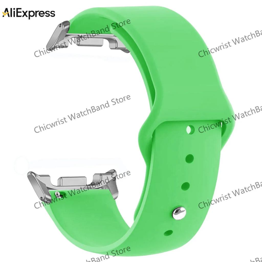 Silicone Soft For Samsung Watch 8 Strap Galaxy Watch 8 Classic Watchband Replacement Women men No Gap Galaxy Watch8 40 44 Correa