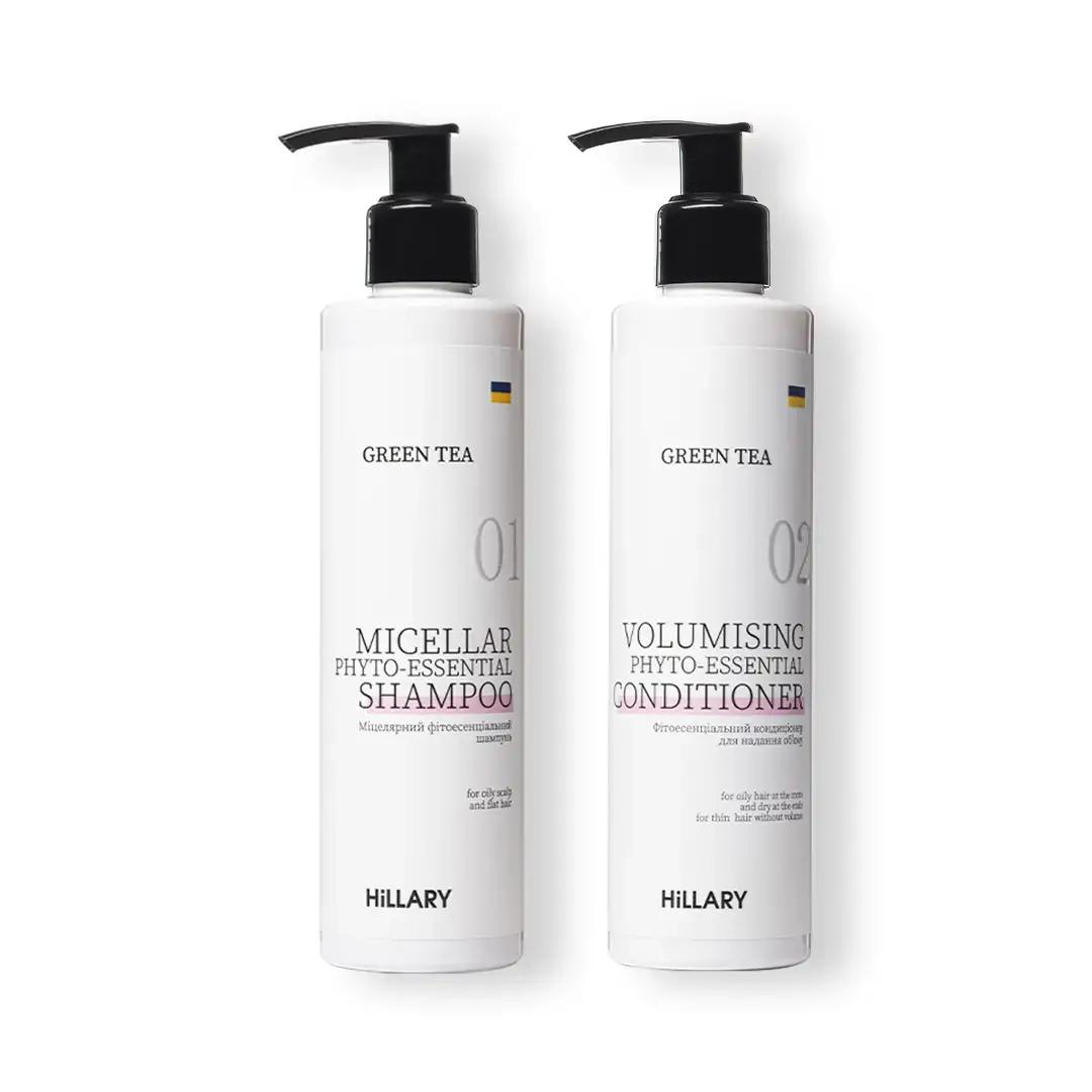 

Набір для жирного типу волосся Green Tea Phyto-essential Hillary