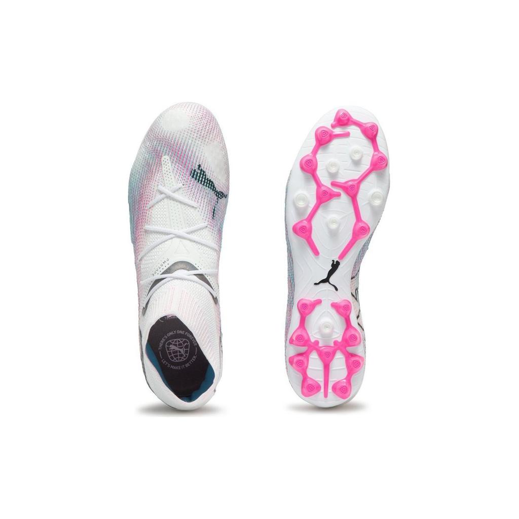 Puma Future 7 Ultimate MG 'White Black Poison Pink' Men's 107703-01
