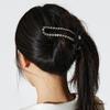 Royal Tiara Hair Claw Clip [Black]