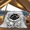 1 stuks Pink Floyd Outdoor Flanellen Deken Cadeau Voor Jongens Meisjes Volwassenen, Familie Vrienden