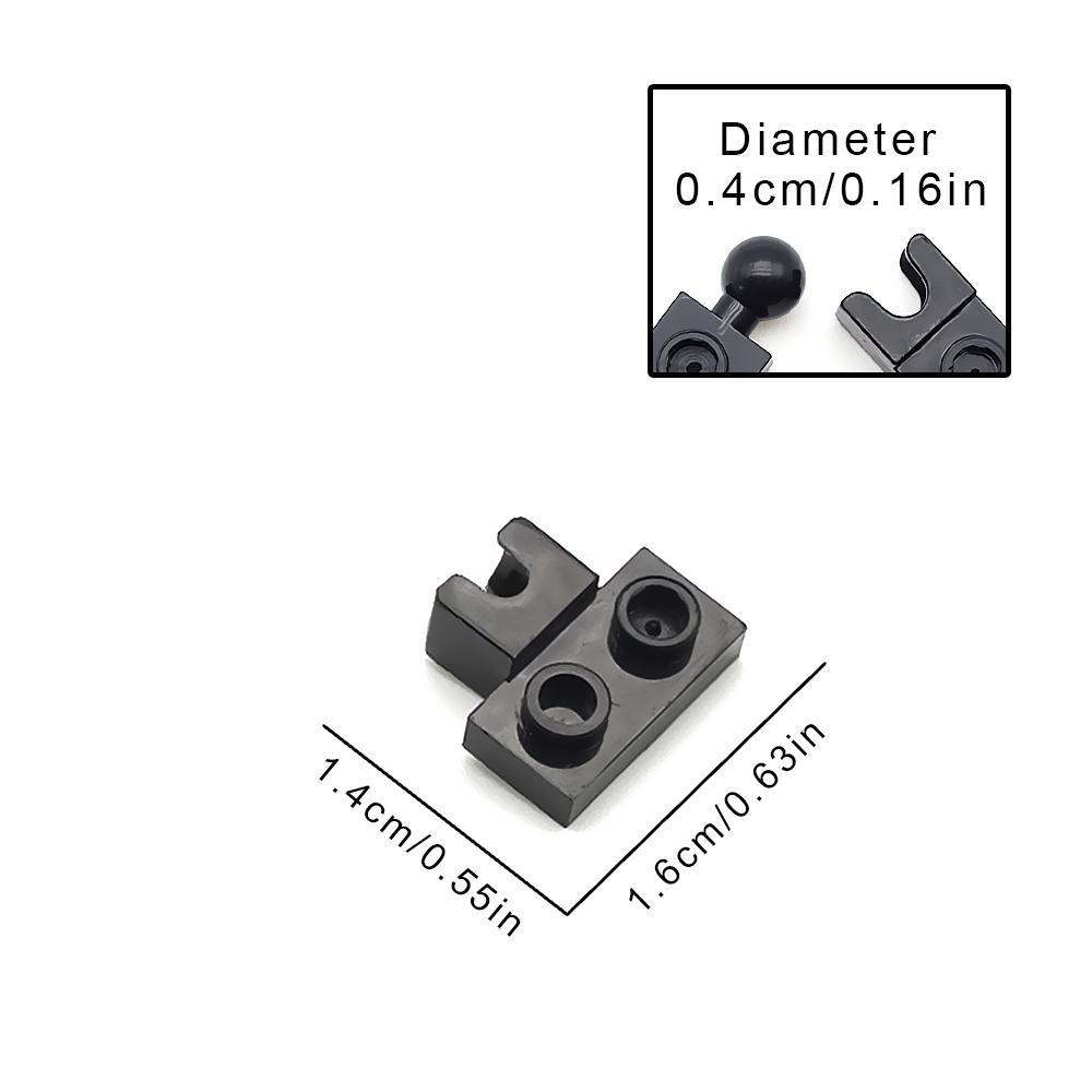 Kreativní MOC Stavebnicové Příslušenství Spojovací Kloubové Kuličkové Částice, Díly Rámů Mecha pro DIY, Kompatibilní s Známými Značkami