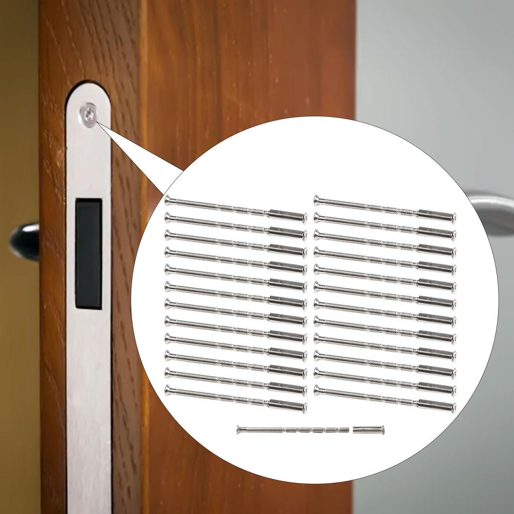 25 Pcs For Eophmi For M3 Door Handle Fixing Screws Door Handle Bolt Fixings For Fixing Door Handles Escutcheons Drawer