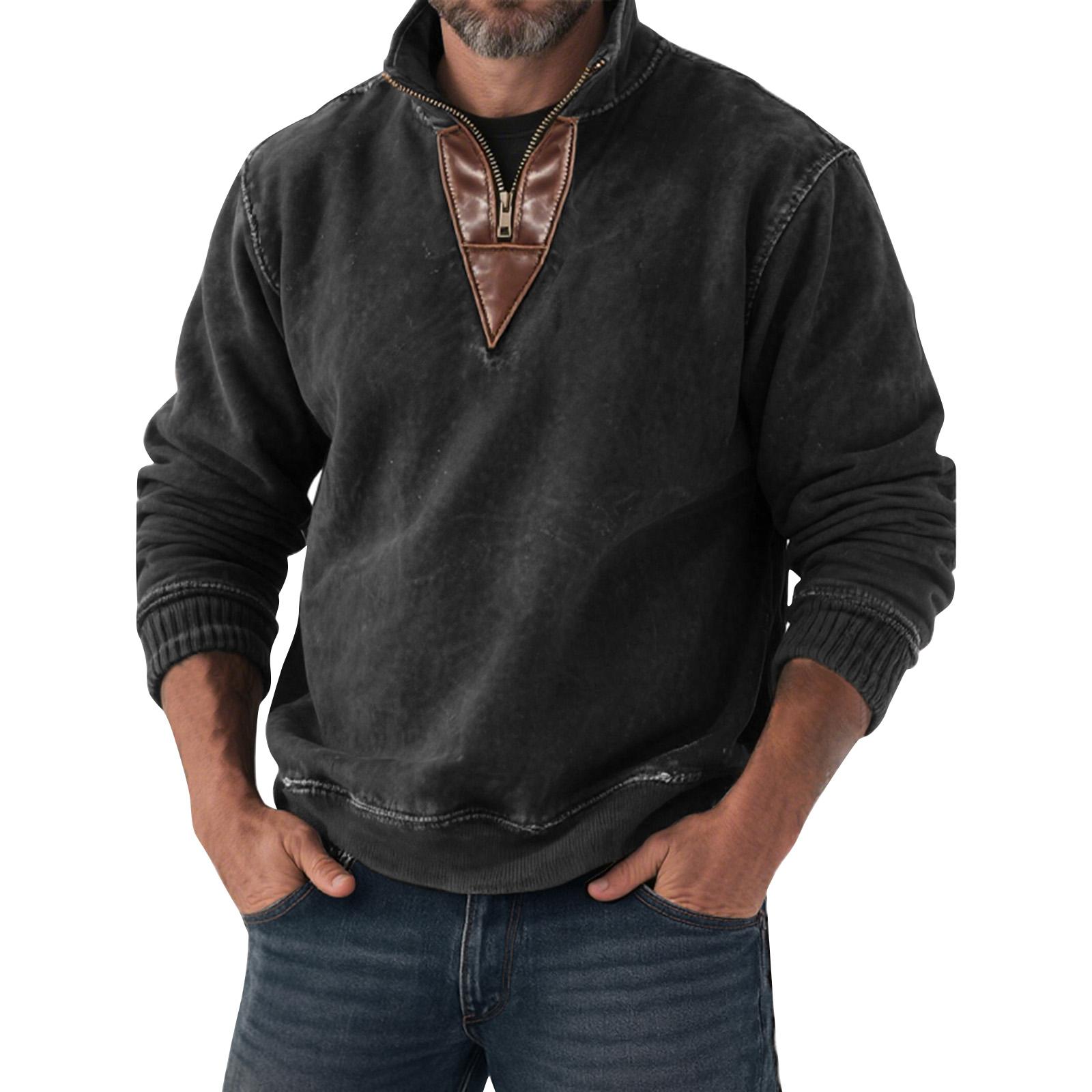 

Мужская рубашка в стиле ретро с лацканами, цветная, повседневная, с длинным рукавом, толстовка с длинным рукавом, топ с длинным рукавом L