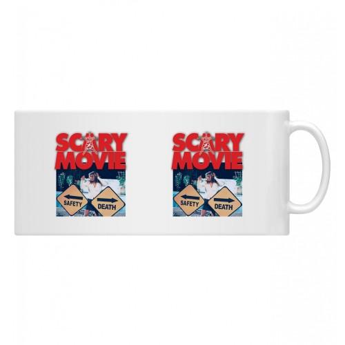 Straszny Film Bezpieczeństwo Vs Śmierć Graficzny Kubek