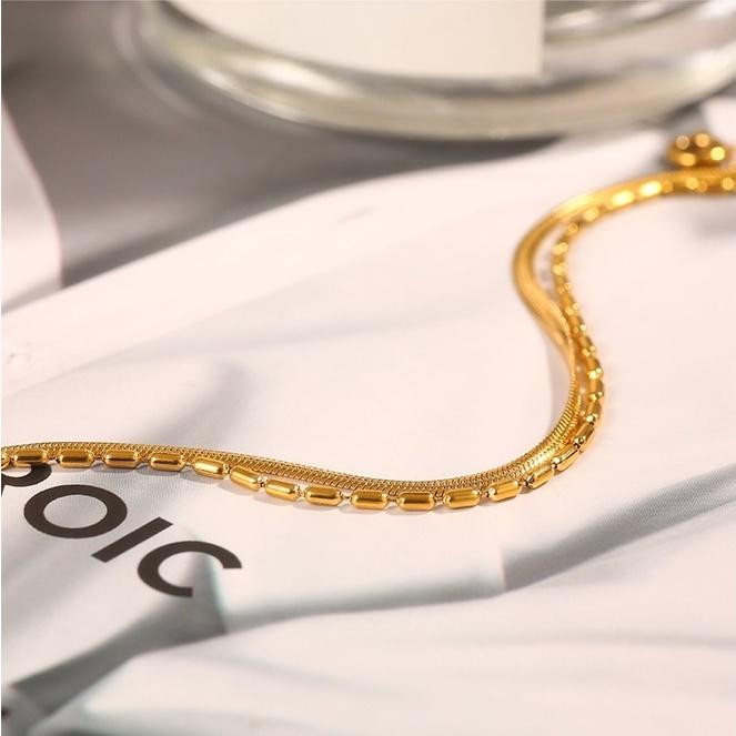 Women Bracelet for Women Double Layered Snake Bracelet Bangkok Bracelet