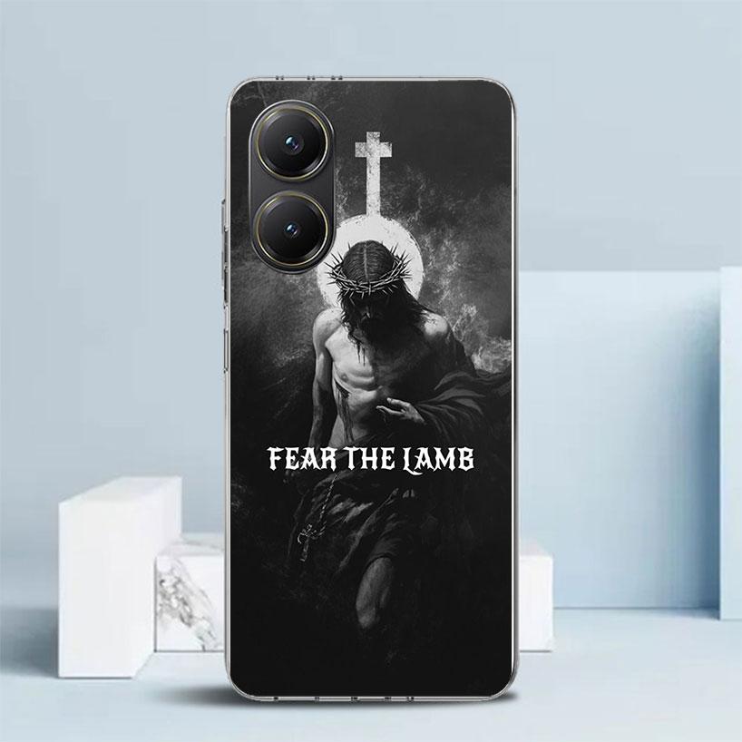 Son Of God Jesus Cross Holy Light Soft Cover for Xiaomi Poco F7 Ultra X7 X6 X5 Pro M7 Phone Case Redmi 15 15C 13 13C 12 12C 10 1