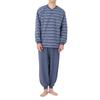 GUNZE Long Sleeve and Pants Check Made In SG4285 Men's Pajamas, Pattern, Japan,