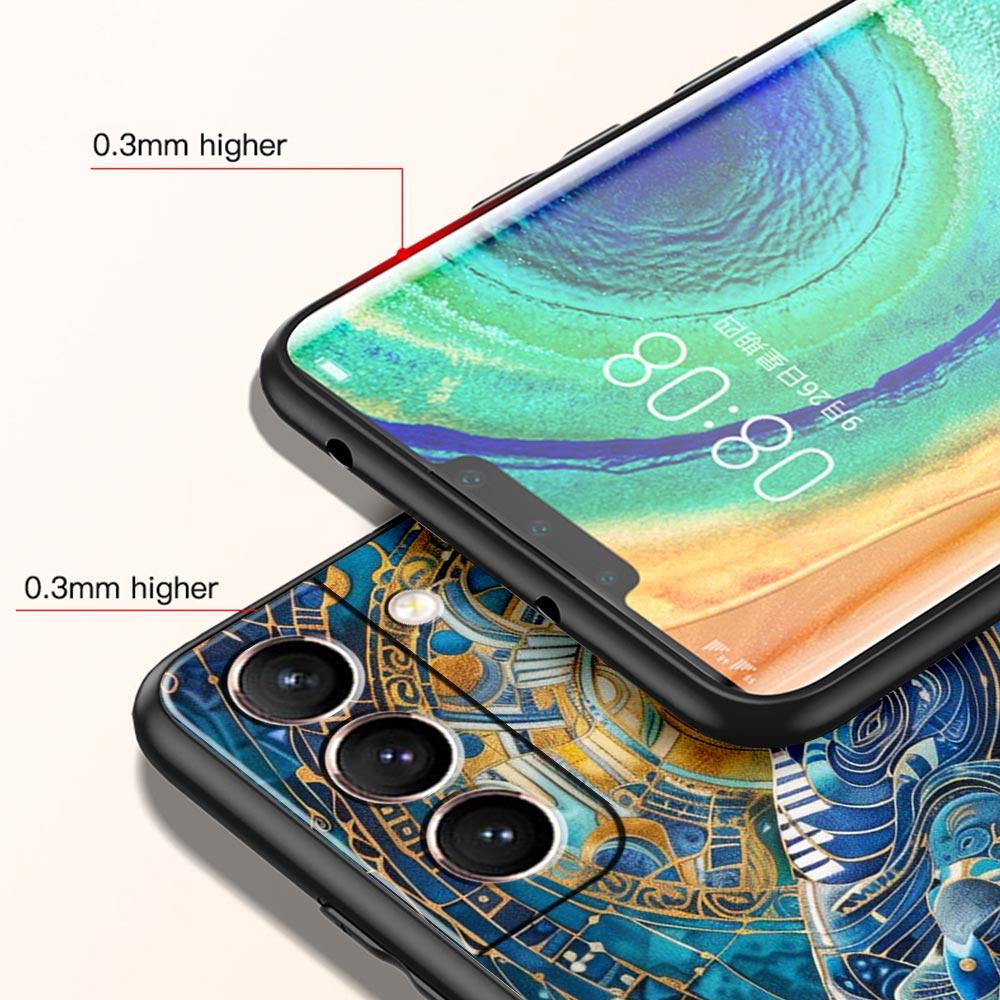 Blue Ocean Fish Phone Case Cover for Samsung Galaxy S26 S25 S24 S23 S22 S20 S21 FE Ultra S25 Edge Plus 5G Soft TPU Shell Fundas