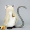 Cats Costume Accessories Cats Ear Headband Plush Tail Anime Cosplay Outfit for Women Masquerade Halloween Role Play
