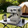 HiBREW H10A Semi-Automatic Espresso Machine - 20Bar, Temperature Adjustable, 58mm Portafilter, Cold & Hot Coffee Maker with Metal Case