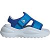 Adidas Sandały z tkaniny Mehana Wygodne Antypoślizgowe Trwałe Niskie Sandały Dziecięce Niebieskie JP5828