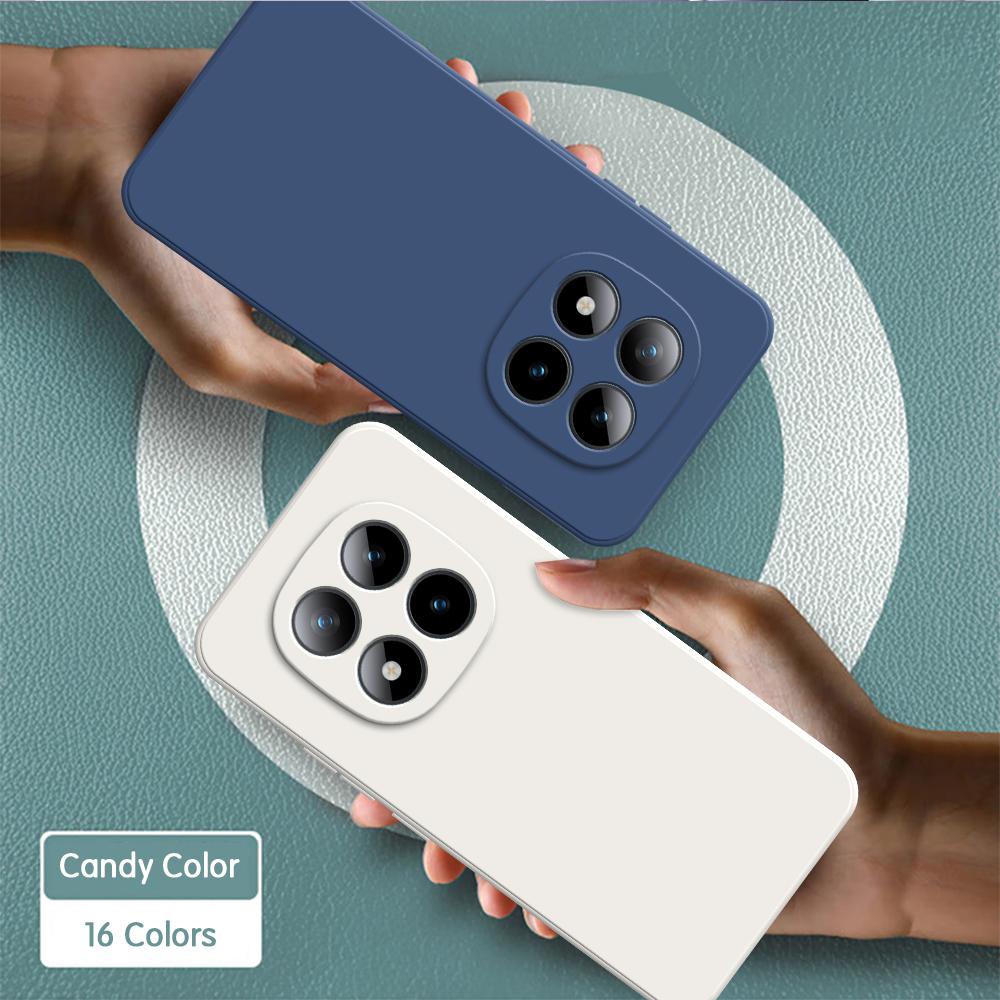 Funda Original para Teléfono para Xiaomi Redmi Note 15 Pro Plus Pro+ Note15 15Pro 5G Silicona Líquida Suave Simple Cubierta Trasera Funda Carcasas