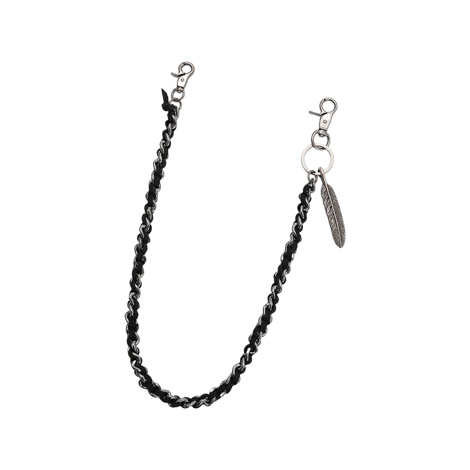 

Adjustable Hip Hop Waist Chain Lightweight Metal Design For Street Dance Performance And Urban Fashion Accessories чёрный