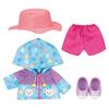 PILOT CORPORATION Bear Camping Outfit Mel-chan Dress-Up Set